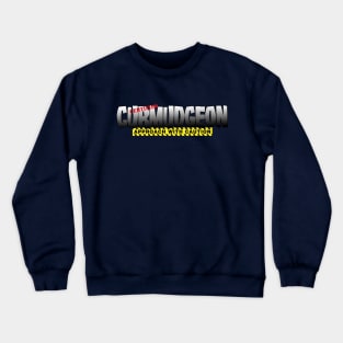 Certified Curmudgeon - Approach With Caution Crewneck Sweatshirt